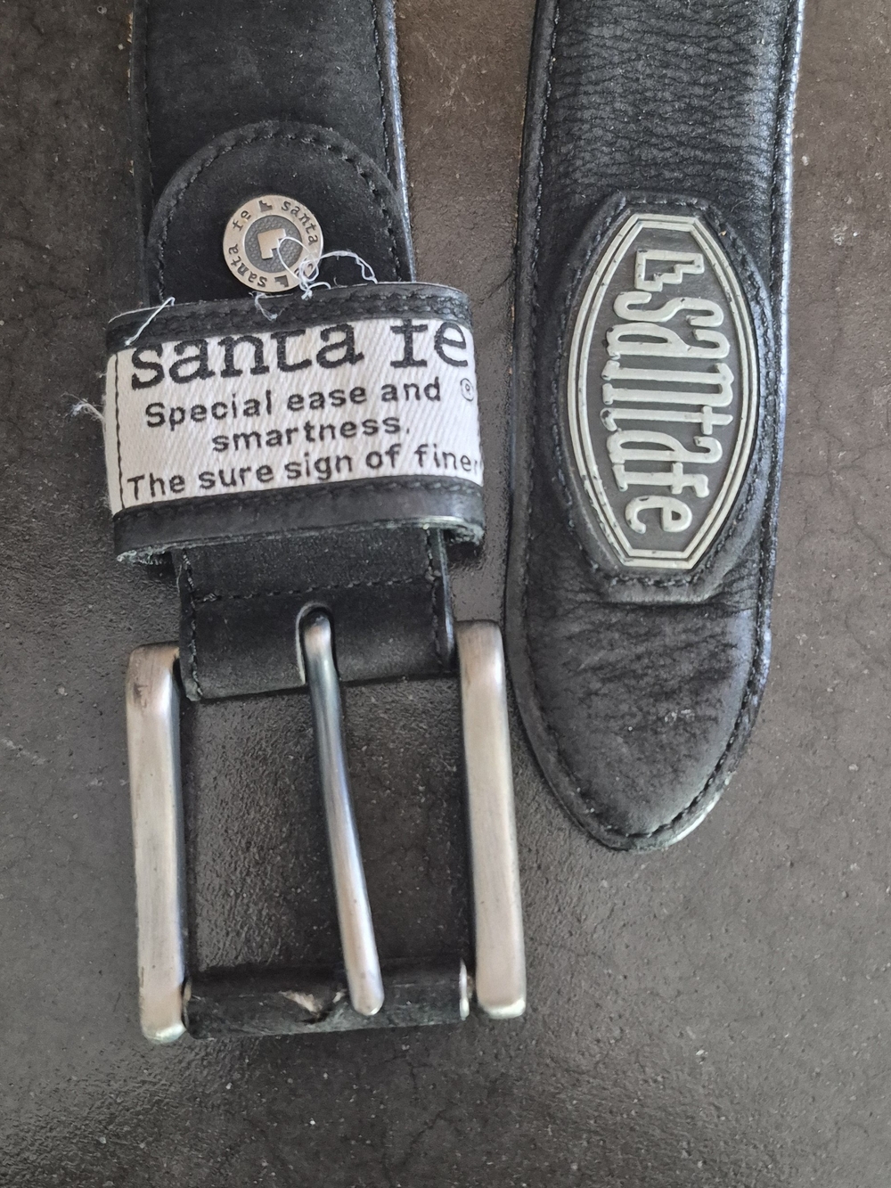 Sante Fe Leather Belt - Classic Buckle